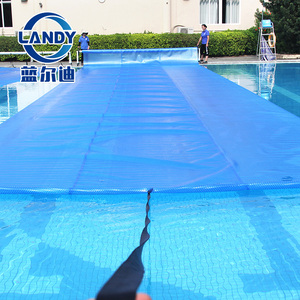 Cubierta Solar para <span class=keywords><strong>Piscina</strong></span> Landy de Material PE de 180-800 mm, Reduce la Evaporación del Agua, Cubierta Térmica Anti-UV para Piscinas - Product Image 6