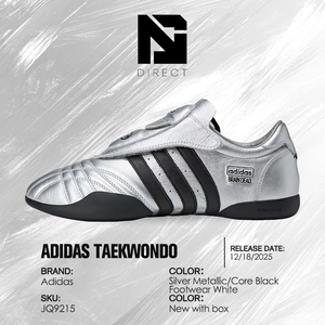 Brain Dead x Adidas Taekwondo 'Silver Black White' Zapatos de Skateboarding para Mujer, Zapatillas Casuales para Caminar - Product Image 6