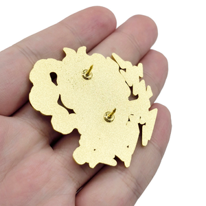 Pin Metálico de <span class=keywords><strong>Anime</strong></span> de Alta Calidad con Diseño Nuevo, 0 Piezas, Nika Luffy, Decoración para Mochila - Product Image 3