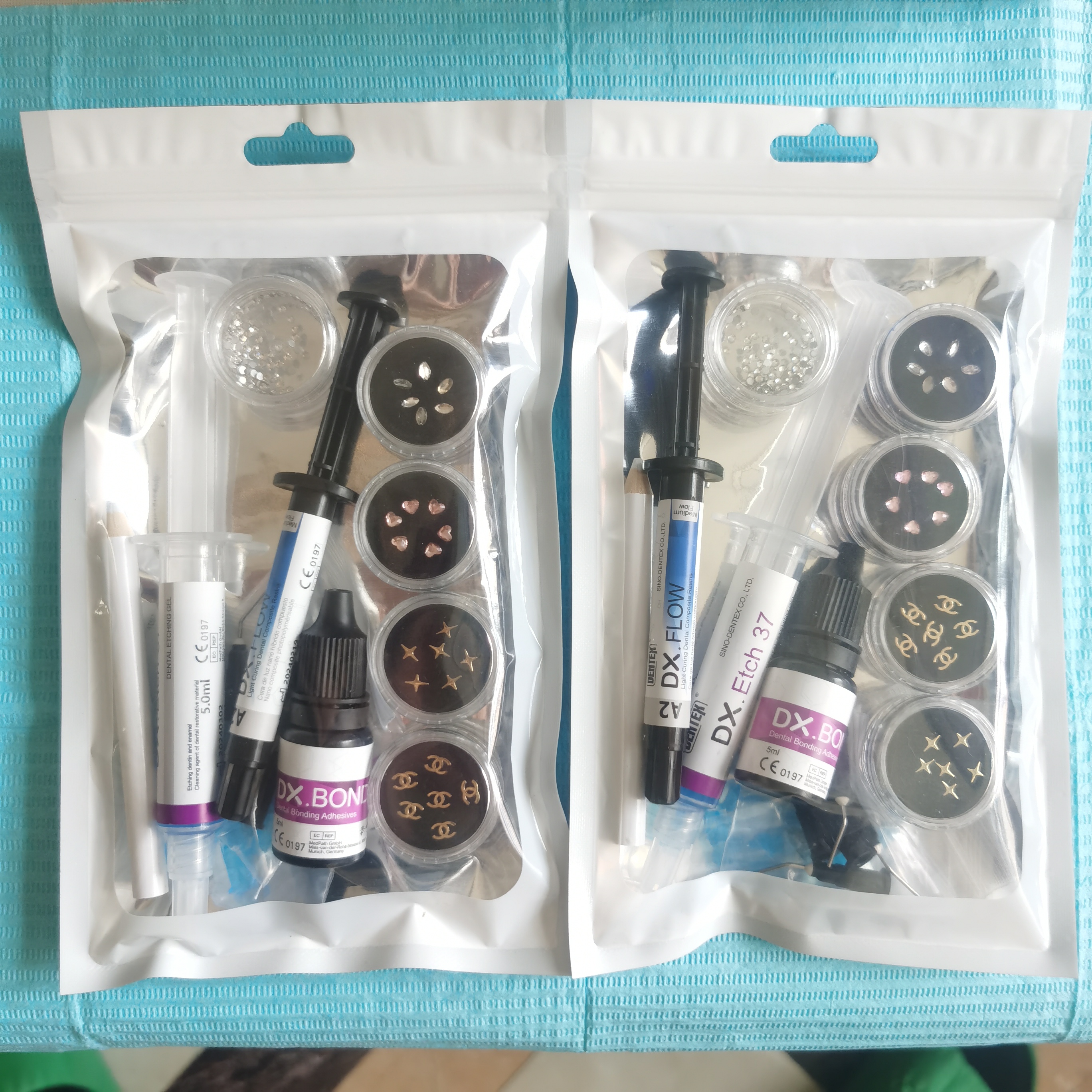 Kit de adhesivo fluido