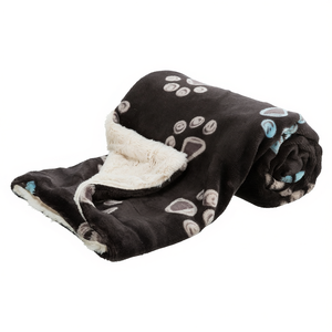 Coperta per Animali Domestici 100x70 Cm, Beige Taupe, in Pile Morbido e Caldo per Cani e Gatti - Product Image 3