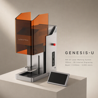 Grabador Láser UV 3D de 355nm, 5W, para Grabado Interno en Vidrio y Cristal, 60x60x90mm, de Escritorio, para Personalización de Joyas y Regalos