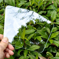Miroir de séparation de faisceau HD d'importation Super mince de haute qualité téléprompteur impérial verre magique dm50 pour téléprompteur