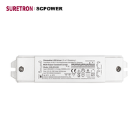 Controlador LED de 10 vatios, 3V a 42V CC, 100mA 300mA, Triac, 0-10V, Regulable, Fuente de Alimentación para Uso Doméstico