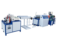 Nouvelle machine à tige en mousse PE à usage domestique avec extrudeuse à vis unique PLC contrôle une productivité élevée pour le traitement du polystyrène