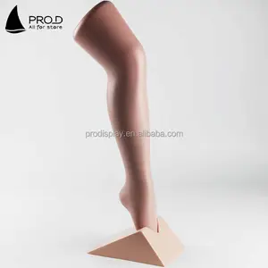 थोक सस्ते प्लास्टिक निलंबित महिला लंबे पैर मोजा के लिए पुतला प्रदर्शन