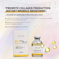 Machine de jet d'hydradermabrasion à étiquette privée, solution aqueuse pour le visage, éclaircissement, blanchiment, réparation, sérum au glutathion