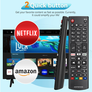Phổ thay thế điều khiển từ xa cho LG Smart <span class=keywords><strong>tv</strong></span>-akb75095308, điều khiển từ xa cho tất cả các LG <span class=keywords><strong>TV</strong></span> mô hình - Product Image 3