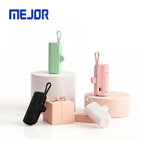 Cargador Portátil Tipo C USB Mini <span class=keywords><strong>de</strong></span> 5000 mAh con Soporte para Teléfono, Logotipo Personalizado, Cargador <span class=keywords><strong>de</strong></span> Respaldo Portátil - Product Image 2