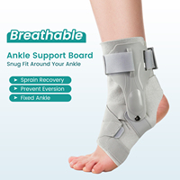 Attelle de soutien de cheville de sport à sangle réglable avec orthèse de protection pour l'arthrite ou les blessures Protecteur de pied confortable