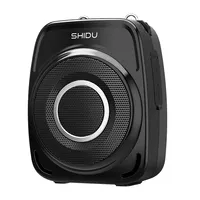 S93 shidu amplificador de voz sem fio, recentemente lançado, recarregável uhf, microfone, alto-falante bluetooth, rádio fm