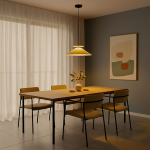 Vintage Song Dynasty-inspirierte Pendel leuchte: Hand gefertigter Xuan-Papier lampen schirm aus alten Methoden für die Innen beleuchtung - Product Image 2