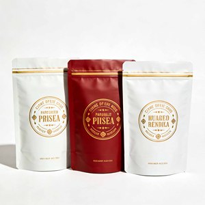 Bolsa de Embalaje Personalizada para Frutos Secos con Ventana Transparente, Cierre Hermético y Acabado Mate, Bolsa Vertical para Almendras y Anacardos - Product Image 2