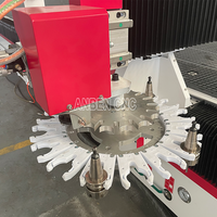 Machine de fraisage CNC ANBEN 2650, 3 axes, commande NC Studio, broche simple 9KW, pour la fabrication de meubles en bois, sculpture en relief 3D