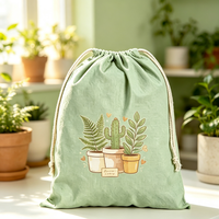 Sac de transport à cordon personnalisé avec motif de dessin animé – Option d'emballage écologique pour la distribution de souvenirs à l'étranger et les projets d'agences de tourisme