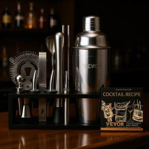 ชุดเครื่องมือบาร์เทนเดอร์ Vevor 13 ชิ้น ทำจากสแตนเลสสตีล ขนาด 750 มล. ชุดอุปกรณ์ค็อกเทลพรีเมียมสำหรับใช้ในบ้าน - Product Image 2
