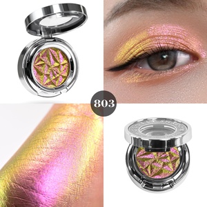 Iluminadores en Polvo Prensado al por Mayor, Maquillaje de Marca Privada, Bronceador Personalizado, Iluminador Rosa Vegano - Product Image 2