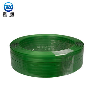 Ruban de cerclage en PET vert haute pression, polyester, polypropylène, 16 mm, rouleaux, prix compétitifs, application d'emballage à la machine - Product Image 2