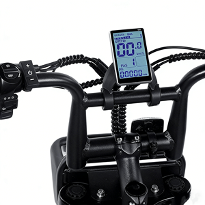 Vélo électrique VOMO C80 4.0 48v 15ah 20 pouces, moteur sans balais, porte-bagages arrière, vélo à deux places, vélo de ville, Fatbike - Product Image 5