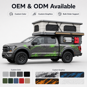 <span class=keywords><strong>Caravane</strong></span> tout-terrain légère en FRP, remorque <span class=keywords><strong>pliante</strong></span> pour pick-up, camping-car tout-terrain à vendre - Product Image 5
