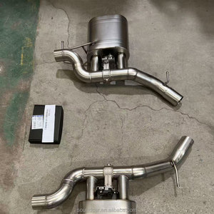 Système d'échappement arrière Catback à soupape électronique pour Range Rover <span class=keywords><strong>Velar</strong></span> <span class=keywords><strong>P380</strong></span> 3.0T Supercharged V6 <span class=keywords><strong>2019</strong></span> en acier inoxydable 304 - Product Image 4