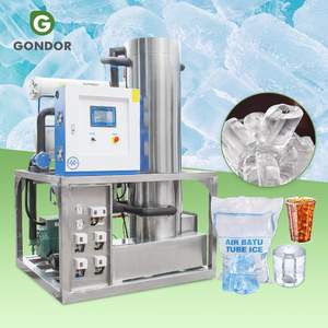 Machine à fabriquer des glaçons et des tubes de glace commerciaux de 300 kg, 200 kg, 500 kg, 1, 2, 3, 5 tonnes pour les entreprises - Product Image 1