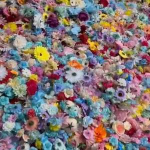 زهور قماشية صغيرة اصطناعية للحرف اليدوية، رؤوس زهور الأقحوان للزينة، إكسسوارات لصنع الأكاليل - Product Image 2