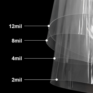 High Security Safety Window Film 4mil 8mil 12mil 16mil Safety And Security Glass Film Rolls