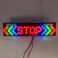 Feu arrière LED Maidsail Arrow à montage en surface, clignotant et feu stop pour remorque de moto