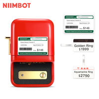 Imprimante d'étiquettes haute résolution NiiMbot, machine d'impression d'étiquettes adhésives pour étiquettes d'emballage