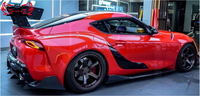 Vente en gros Offres Spéciales fibre de carbone Vrs style pare-chocs arrière séparateur shunt kit de carrosserie accessoires de voiture pour Toyota Gr Supra A90 A91 Mk5
