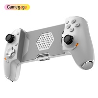 Manette de jeu extensible Gamgaga AB01 avec prise casque 3,5 mm, joystick sans fil BT pour téléphone portable Android, Switch, iOS, PC 5V/2.5A