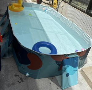 Kolam Renang Spa halaman belakang luar ruangan tiup PVC tahan lama untuk anak-anak balita bayi orang dewasa keluarga - Product Image 6