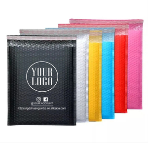 Ctcx bưu phẩm gói Bong bóng giao hàng màu đen độn phong bì bong bóng bưu phẩm với logo của bạn nhựa phong bì - Product Image 1