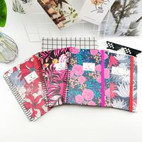 Carnets de notes A4 à spirale personnalisées, feuilles personnalisées, pour planificateur d'école, couverture rigide imprimée, recharge par Sublimation, pièces