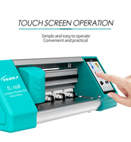 Machine de découpe TuoLi TL-168 pour films de protection d'écran en TPU, verre UV et hydrogel, et autocollants de protection arrière pour téléphones portables et PC