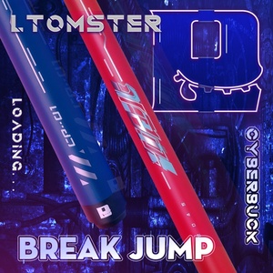 ไม้คิว Little Monster-Cyber 3 ชิ้น ขนาด 19 ออนซ์ รุ่น Break&Jump พร้อมเทคโนโลยีคาร์บอนไฟเบอร์สีดำ ขนาด 57 นิ้ว 12.9 มม. พร้อมกระเป๋าหนังนุ่ม - Product Image 4