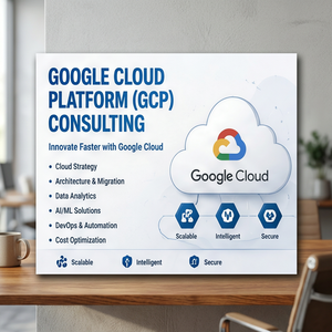 Servicios de Consultoría de <span class=keywords><strong>Google</strong></span> <span class=keywords><strong>Cloud</strong></span> Platform (GCP), Arquitectura Empresarial, Migración, Análisis de Datos, IA, ML, DevOps, Optimización de Costos - Product Image 1
