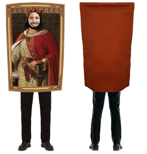 Disfraz <span class=keywords><strong>de</strong></span> Mona Lisa para Adultos, con Marco <span class=keywords><strong>de</strong></span> Fotos, Impresión 3D, Divertido, para <span class=keywords><strong>Halloween</strong></span>, Cosplay, Fiestas y Actuaciones - Product Image 3