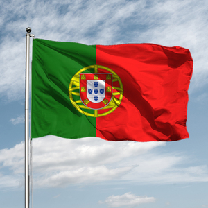 Bandera de Portugal de 3x5 pies, Impresión Digital en Poliéster, Bandera <span class=keywords><strong>Portuguesa</strong></span>, Bandera de Portugal de 90x150 cm - Product Image 1