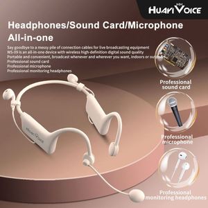 Nuevo Auricular Todo en Uno con Micrófono, Reducción de Ruido, 12 Efectos de Sonido, Cambiador de Voz, Android iOS, Transmisión en Vivo - Product Image 3