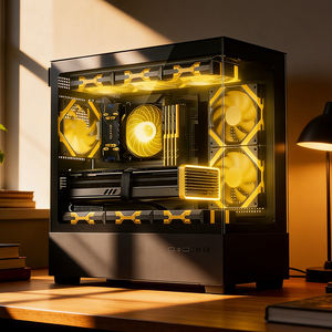 Vente en gros de PC de jeu DIY, Intel I5-10400f, 16 Go de mémoire, <span class=keywords><strong>carte</strong></span> graphique RX550, ordinateur tout-en-un, PC de bureau de jeu tout-en-un - Product Image 1