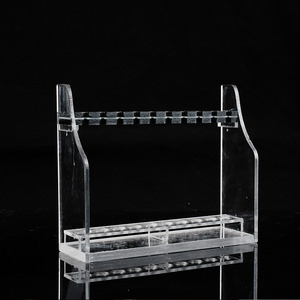 Soporte de Tubos Acrílicos ESR Hui En para Pruebas de Sedimentación Sanguínea, 12 Orificios, Uso Profesional en Laboratorio - Product Image 4