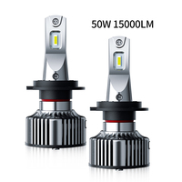 Phares de voiture Led, ampoules automobiles, H1, H3, H4, F9, H7, H11, H13, Hb3, Hb4, 9005, 9006, 9012