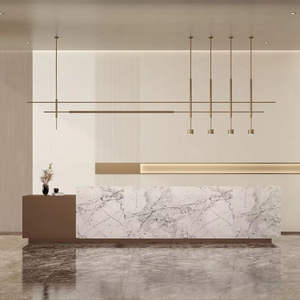 Нано-пластиковая бамбуковая волокнистая интегрированная 600 мм текстурная настенная панель настраиваемая полая структура для гостиниц, школ, ТВ - Product Image 1