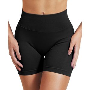 Pantaloncini da allenamento da donna 2.5 3.6 4.5 6 pollici, senza cuciture, effetto push-up, per palestra e ciclismo - Product Image 3