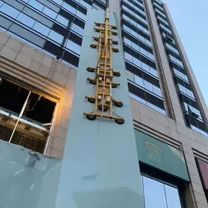 Glass Curtain Wall Installation Large Glass Vacuum Suction Cup Lifting Equipment Drywall Lift