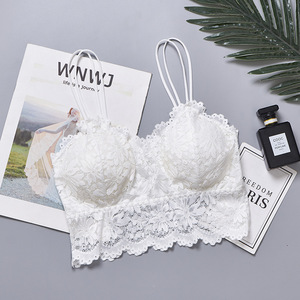 Reggiseno in pizzo da donna Push up top <span class=keywords><strong>senza</strong></span> fili Lingerie Sexy da donna Bralette da donna reggiseno completo a tazza comodo <span class=keywords><strong>senza</strong></span> <span class=keywords><strong>ferretto</strong></span> - Product Image 6