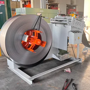 CE 2 in 1 uncoiler straightener and NC servo roll feeder