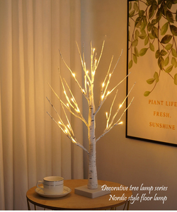 LED Twig Birch Table Tree Light Up Christmas Branch <span class=keywords><strong>Lights</strong></span> Lámpara de árbol de cena de escritorio - Product Image 6